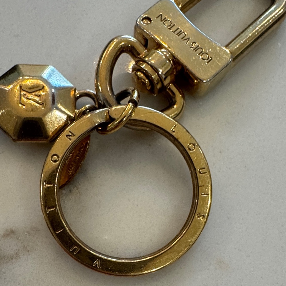Authentic Louis Vuitton Gold Bag Charm - Picture 6 of 8